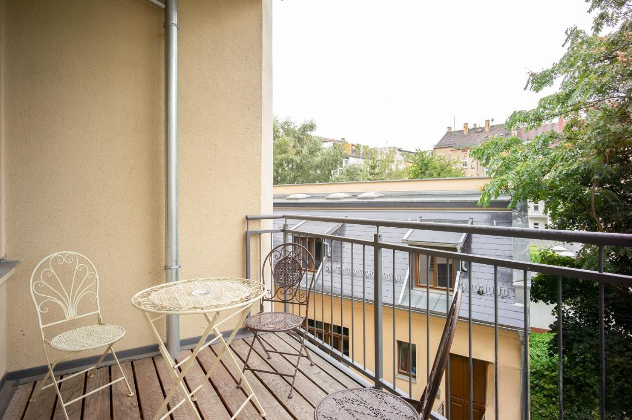 Leipzig-Suites- 3 Zimmer Apartment-Familien Luxus Apartment mit Balkon Exterior foto